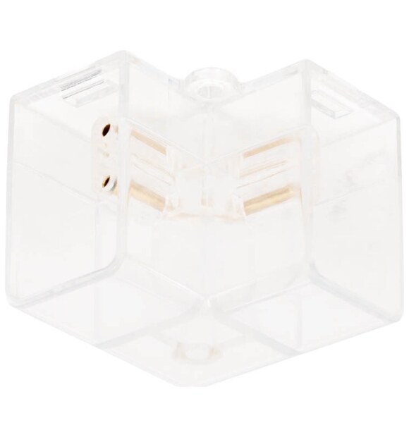 Conector 90° Corp Hexagonal HEXANET IP40 PC - Novelite