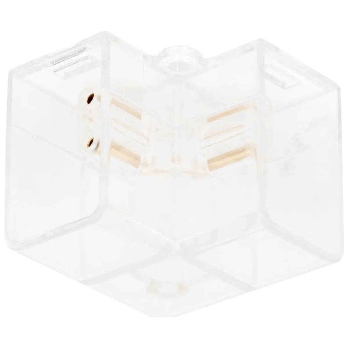 Conector 90° Corp Hexagonal HEXANET IP40 PC - Novelite