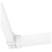 Conector 90° Corp Hexagonal HEXANET IP40 PC - Novelite - ambalaj