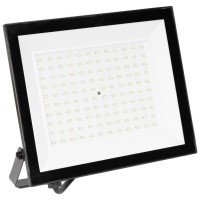 Proiector LED V4 100W 6500K IP65 Novelite, 9500lm, negru - vedere laterala