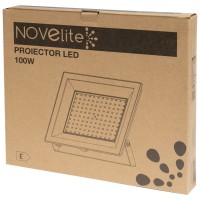 Proiector LED V4 100W 6500K IP65 Novelite, 9500lm, negru - imagine 6