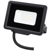 Proiector LED V2 10W 6500K IP65 Negru - Novelite - vedere laterala