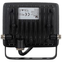Proiector LED 20W 6400K IP65 Negru, alb rece - Homelight - ambalaj