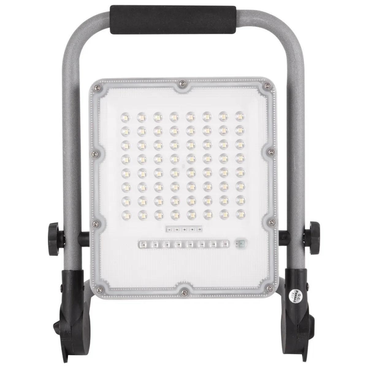 Proiector LED Portabil 50W 6400K IP65 Gri cu Acumulator - Novelite