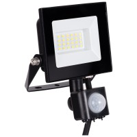 Proiector LED cu Senzor V3 20W 6500K IP44/IP65 Novelite - vedere laterala
