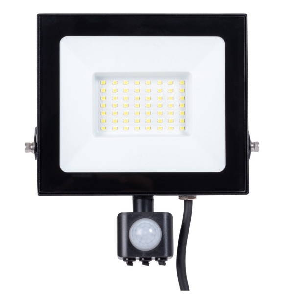 Proiector LED cu Senzor V3 50W 6500K IP65 Negru Novelite