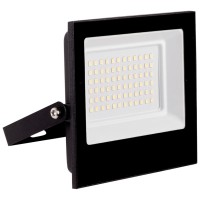 Proiector LED 30W 6400K IP65 negru, alb rece - HOMELIGHT - vedere laterala