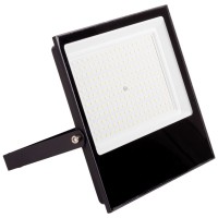 Proiector LED 100W 6400K IP65 negru, 7000lm - Homelight - vedere laterala