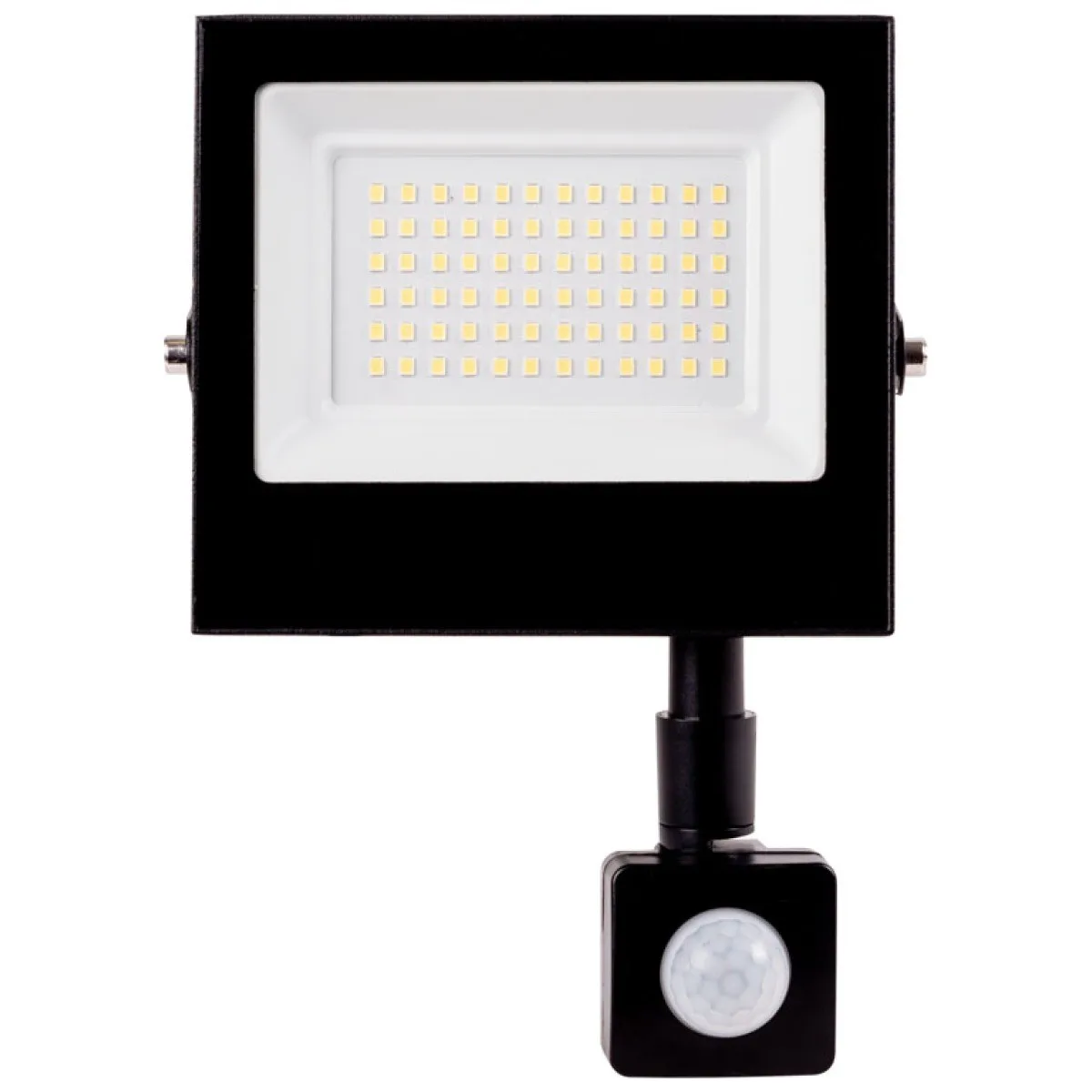 Proiector LED cu Senzor 50W 6400K IP65 Negru - Homelight
