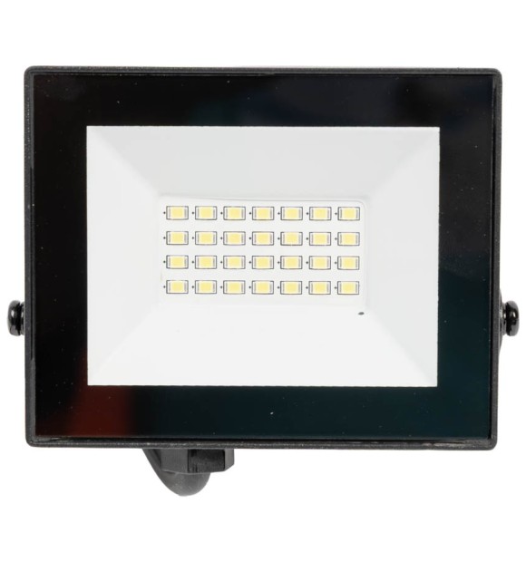 Proiector LED V4 20W 6500K IP65 Negru Slim - Novelite