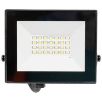 Proiector LED V4 20W 6500K IP65 Negru Slim - Novelite