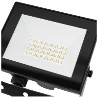 Proiector LED V4 20W 6500K IP65 Negru Slim - Novelite - imagine 5