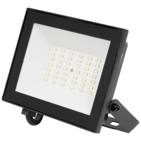 Proiector LED V4 30W 6500K IP65 Novelite, negru, 2850 lm - vedere laterala