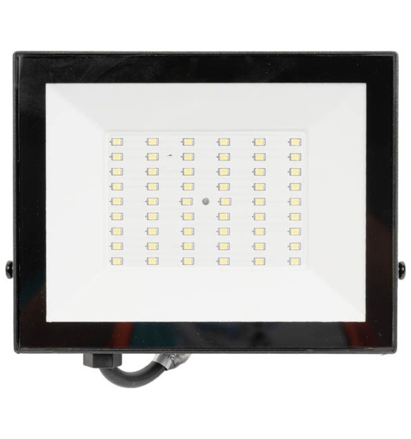 Proiector LED V4 50W 6500K IP65 negru, Novelite