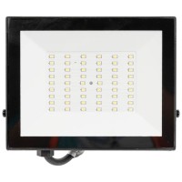 Proiector LED V4 50W 6500K IP65 negru, Novelite