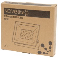 Proiector LED V4 50W 6500K IP65 negru, Novelite - imagine 6