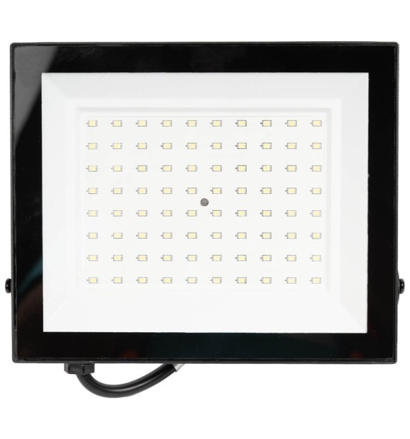 Proiector LED V4 75W 6500K IP65 Novelite, 7125 lm, negru