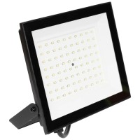 Proiector LED V4 75W 6500K IP65 Novelite, 7125 lm, negru - detaliu