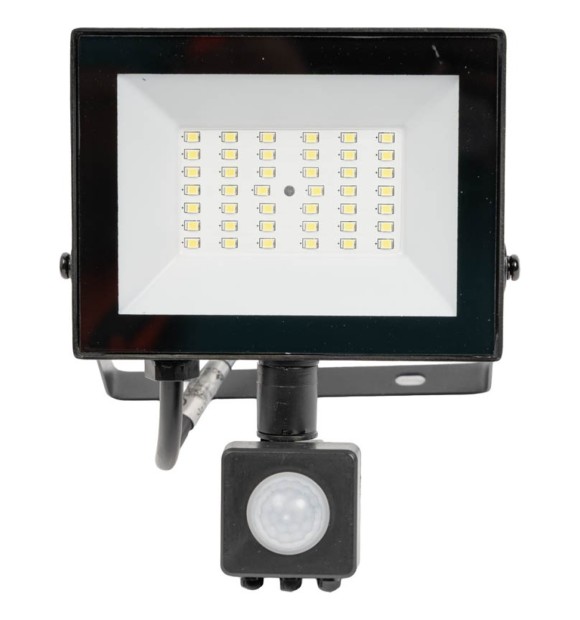Proiector LED cu Senzor V4 30W 6500K IP44/IP65 Novelite