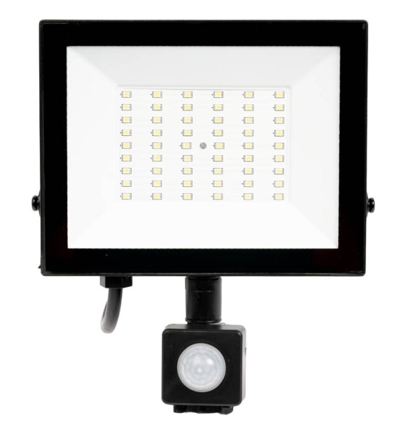 Proiector LED cu Senzor V4 50W 6500K IP44/IP65 Novelite
