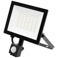 Proiector LED cu Senzor V4 50W 6500K IP44/IP65 Novelite - vedere laterala