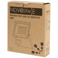 Proiector LED cu Senzor V4 50W 6500K IP44/IP65 Novelite - imagine 7