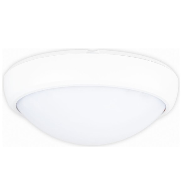 Corp BAT LED Oval Alb IP65 12W 6400K Dispersor Opal Novelite