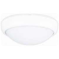 Corp BAT LED Oval Alb IP65 12W 6400K Dispersor Opal Novelite