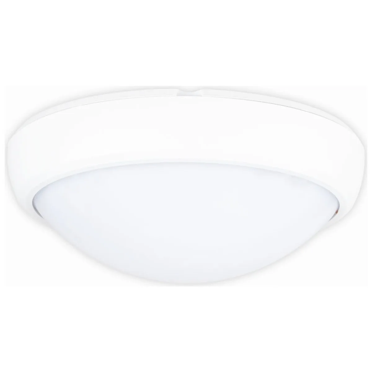 Corp BAT LED Oval Alb IP65 12W 6400K Dispersor Opal Novelite