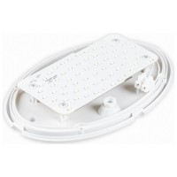 Corp BAT LED Oval Alb IP65 12W 6400K Dispersor Opal Novelite - imagine 5
