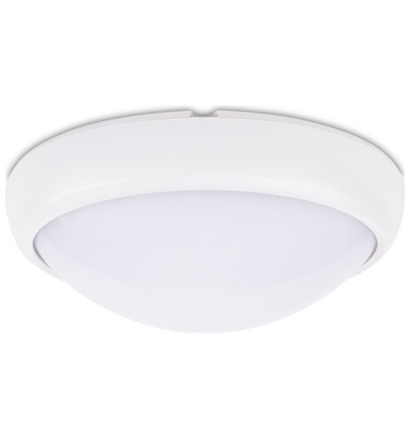 Corp BAT LED Oval Alb 12W 3000K IP65 Dispersor Opal Novelite
