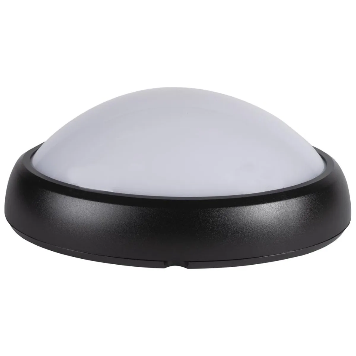 Corp BAT LED Oval Negru IP65 12W 3000K Dispersor Opal Novelite