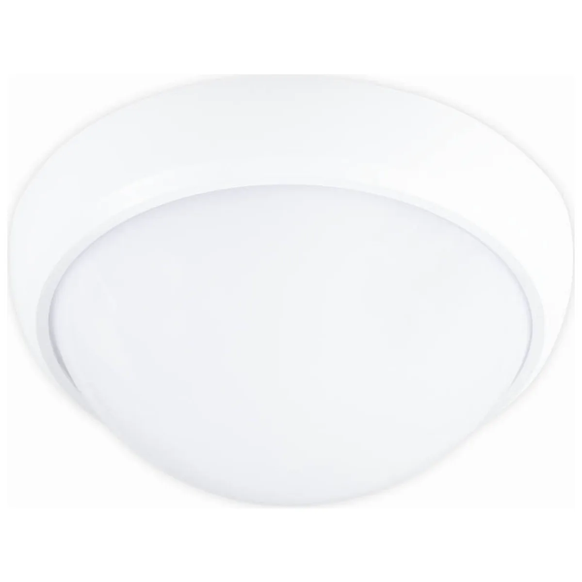 Corp BAT LED Rotund Mare Alb IP65 12W 6400K Opal Novelite
