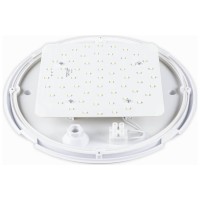 Corp BAT LED Rotund Mare Alb IP65 12W 6400K Opal Novelite - imagine 5