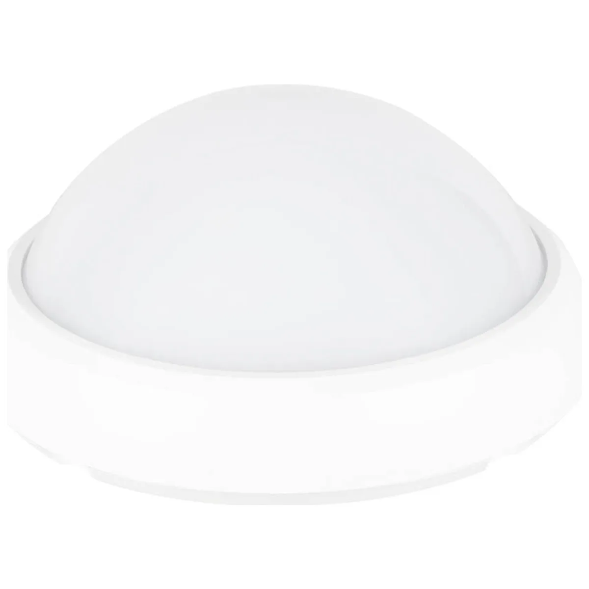 Corp BAT LED Rotund mare Alb IP65 12W 3000K Opal Novelite