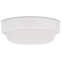 Corp BAT LED Rotund mic Alb IP65 12W 6400K Opal Novelite - vedere laterala
