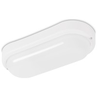 Corp BAT LED Colt Rotund Alb 12W 6400K IP65 Opal Novelite - ambalaj