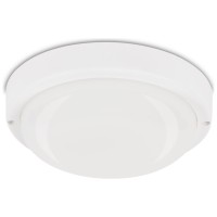 Corp BAT LED Rotund mic Alb 12W 4000K IP65 Dispersor Opal Novelite - detaliu