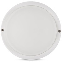 Corp BAT LED Rotund mic Alb IP65 18W 4000K Opal Novelite