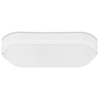Corp BAT LED Colt Rotund Alb IP65 12W 4000K Opal Novelite - vedere laterala