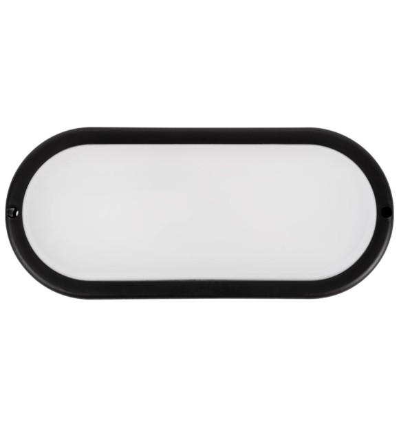 Corp BAT LED Colt Rotund Negru 12W 4000K IP65 Opal Novelite
