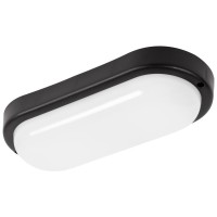 Corp BAT LED Colt Rotund Negru 12W 4000K IP65 Opal Novelite - ambalaj