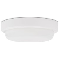Corp BAT LED Rotund cu Senzor Microunde Alb 18W 6400K IP65 - Novelite - vedere laterala