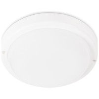 Corp BAT LED Rotund Alb 12W 6500K IP54 Opal Homelight - detaliu