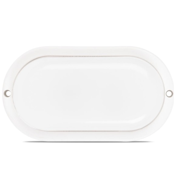 Corp BAT LED Oval Alb 12W 6500K IP54 Dispersor Opal Homelight