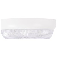 Corp BAT LED Rotund Alb 16W 6500K IP54 Dispersor Prismatic Homelight - vedere laterala