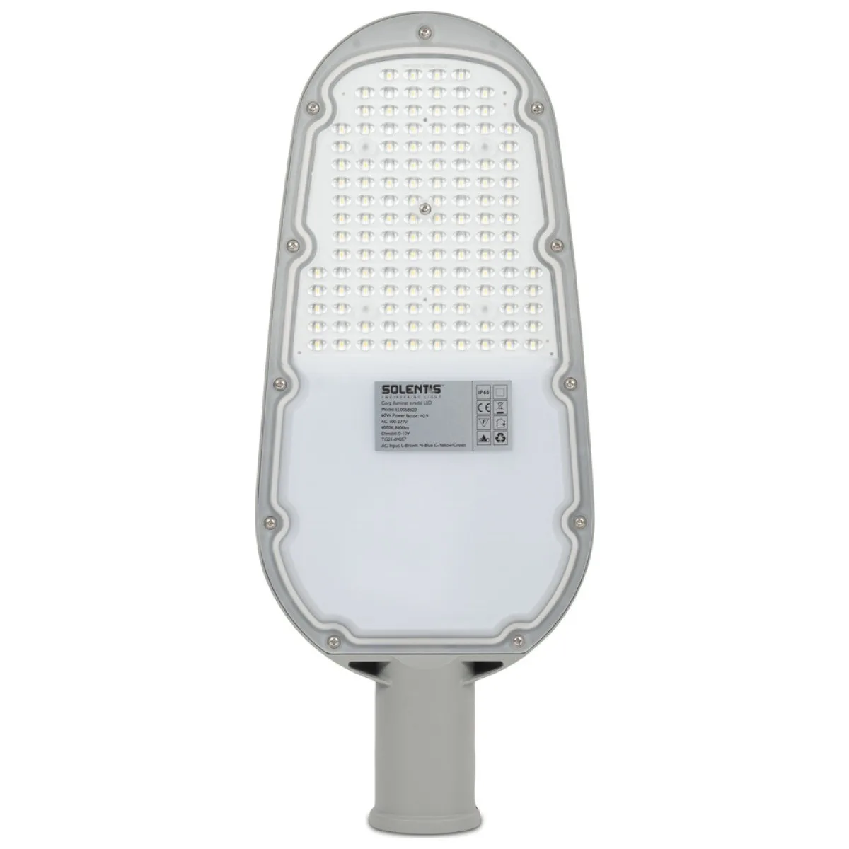 Corp stradal LED 60W 4000K IP66 New Lumio Programabil Solentis