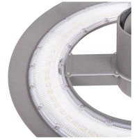 Corp Pietonal LED PARK 100W 6400K IP65 IK08 Gri NOVELITE - vedere laterala