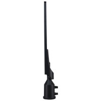 Corp Stradal LED ULTRASLIM 100W 6500K IP65 Negru - Novelite - vedere laterala