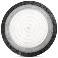 High Bay LED 150W 4000K IP66 21000lm Solentis - vedere laterala